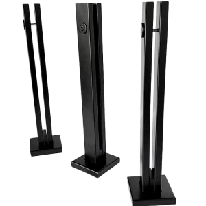 Torre para vidro ref. 4041 em Inox