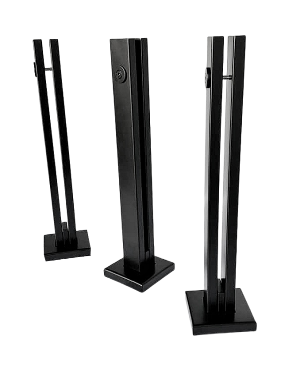 Torre para vidro ref. 4041 em Inox